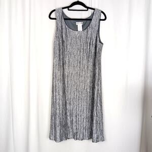 Draper's & Damon's Crinkle Shimmer Shift Dress Size 14W